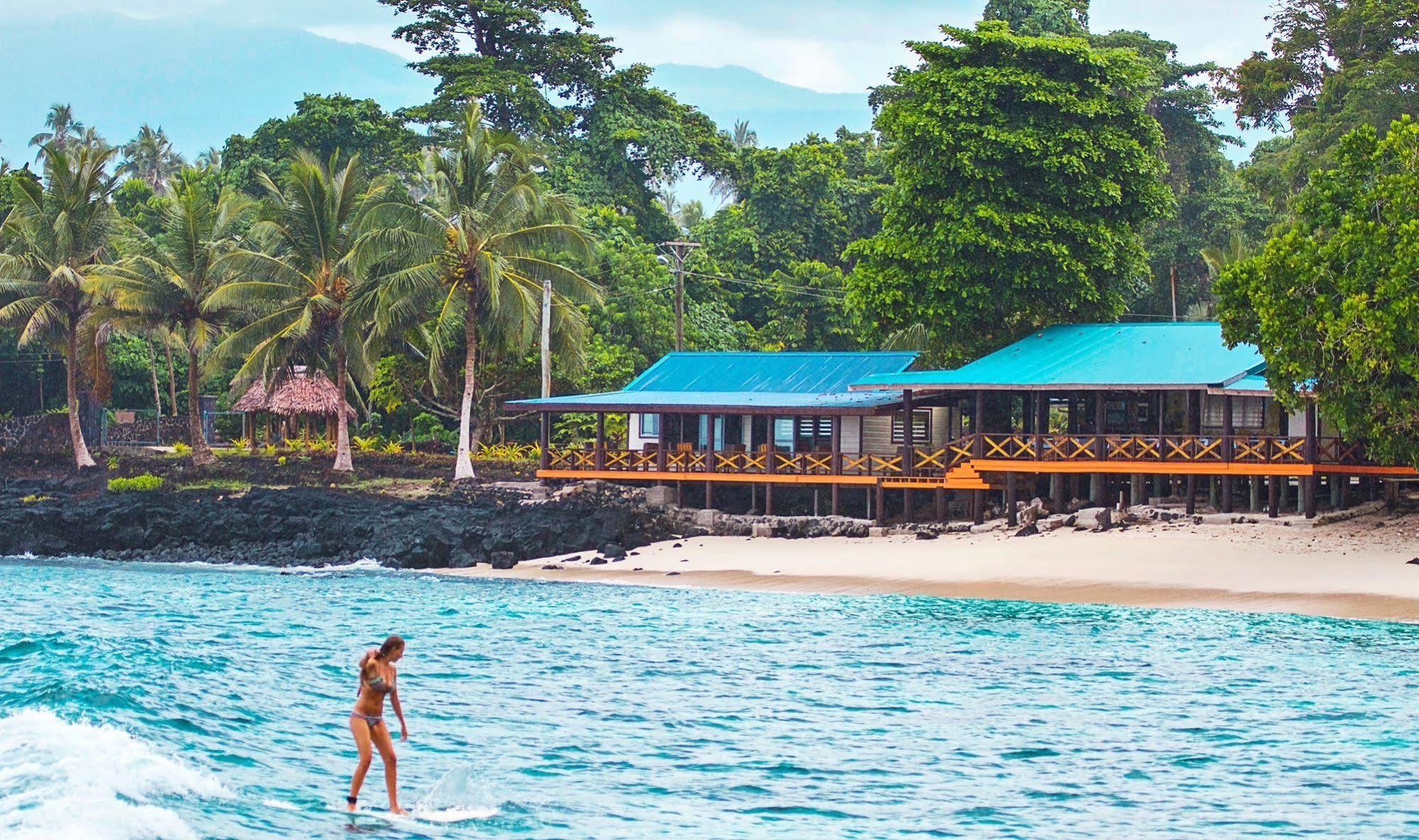 Salelologa Aganoa Lodge Samoa מראה חיצוני תמונה